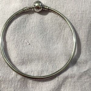Pandora silver bangles